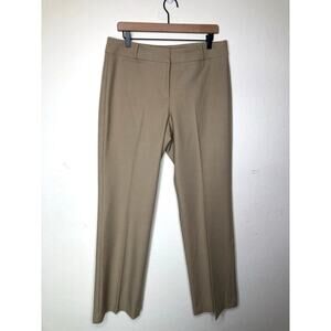 Talbots Curvy Fit British Khaki Pants Women's Size 10 Business Career Stretch